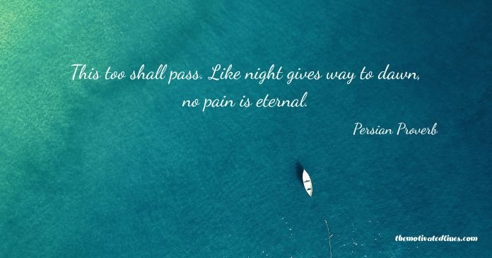 this too shall pass quote