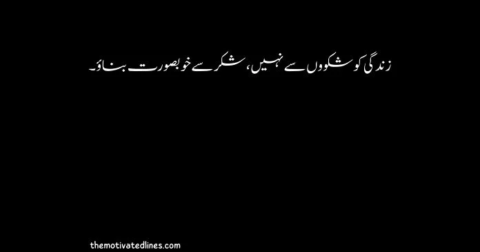Urdu Quotes On Zindagi