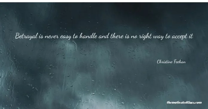 Betrayal Quotes